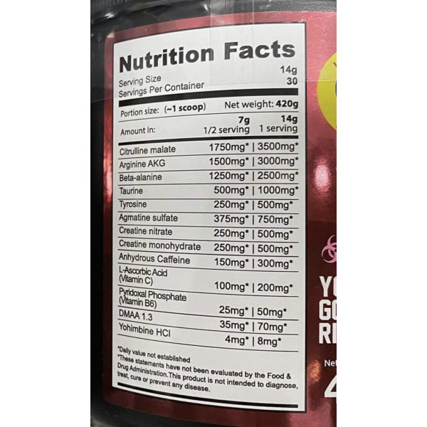 SPARTA Nutrition - KRAKEN 304g SPARTA Nutrition - KRAKEN 304g