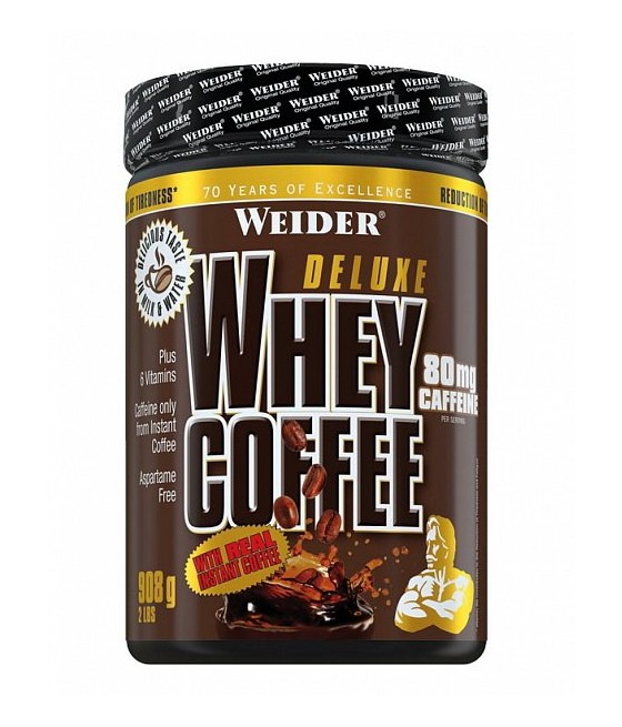 WEIDER - Deluxe Whey Coffee 908 g