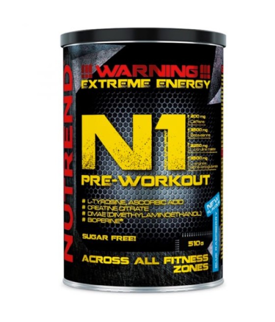 NUTREND N1 Pre-Workout 510 G