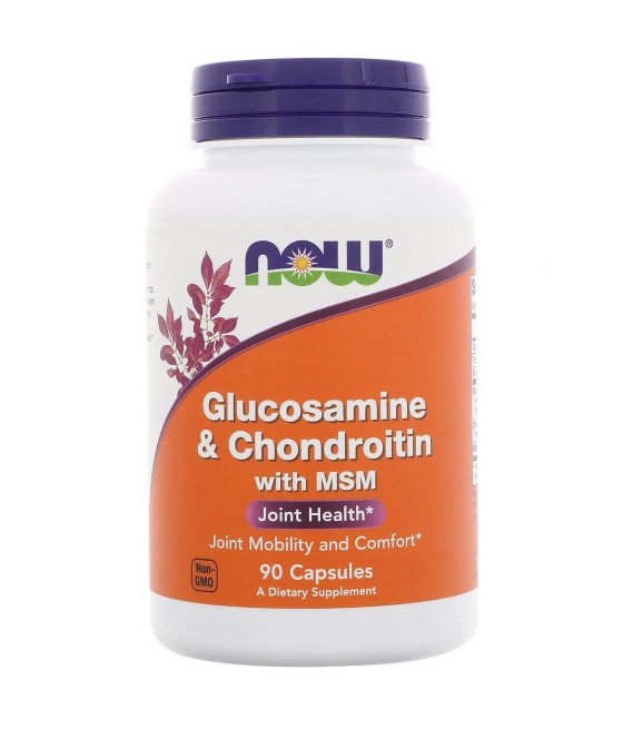 NOW Foods Glucosamine & Chondroitin s MSM 90 KAPSÚL